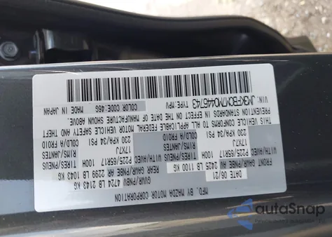 2021 Mazda Cx-5 Touring from USA, damaged, VIN JM3KFBCM7M0446743